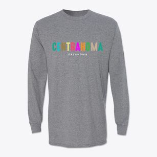 Centrahoma Oklahoma Color Pop Classic Long Sleeve T-Shirt