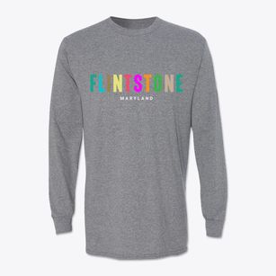 Flintstone Maryland Color Pop Classic Long Sleeve T-Shirt