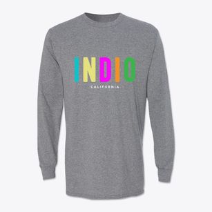 Indio California Color Pop Classic Long Sleeve T-Shirt