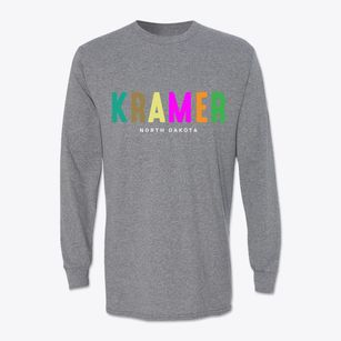 Kramer North Dakota Color Pop Classic Long Sleeve T-Shirt