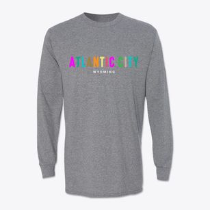 Atlantic City Wyoming Color Pop Classic Long Sleeve T-Shirt