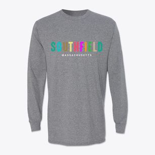 Southfield Massachusetts Color Pop Classic Long Sleeve T-Shirt