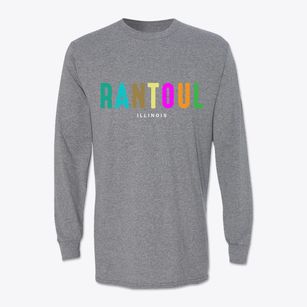 Rantoul Illinois Color Pop Classic Long Sleeve T-Shirt