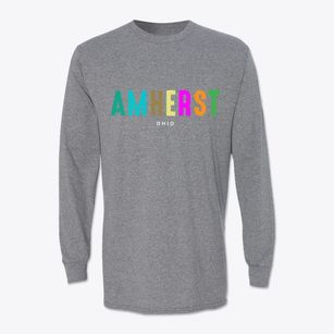 Amherst Ohio Color Pop Classic Long Sleeve T-Shirt