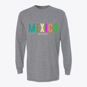 Mexico Missouri Color Pop Classic Long Sleeve T-Shirt
