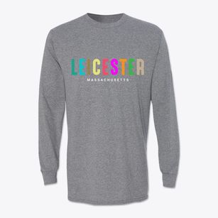 Leicester Massachusetts Color Pop Classic Long Sleeve T-Shirt