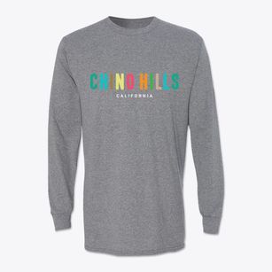 Chino Hills California Color Pop Classic Long Sleeve T-Shirt