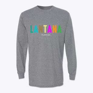 Lantana Florida Color Pop Classic Long Sleeve T-Shirt