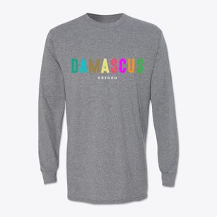 Damascus Oregon Color Pop Classic Long Sleeve T-Shirt