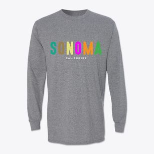 Sonoma California Color Pop Classic Long Sleeve T-Shirt