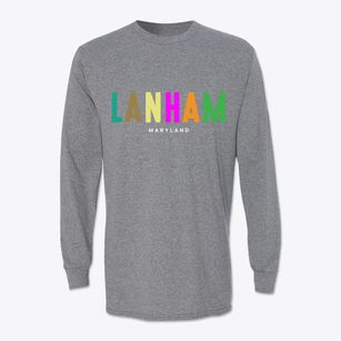 Lanham Maryland Color Pop Classic Long Sleeve T-Shirt