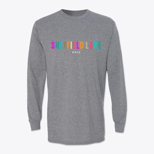 Sheffield Lake Ohio Color Pop Classic Long Sleeve T-Shirt
