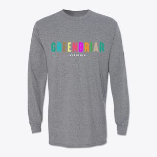 Greenbriar Virginia Color Pop Classic Long Sleeve T-Shirt