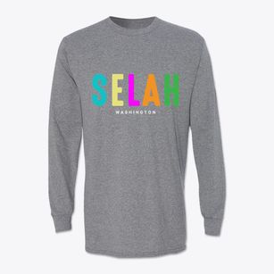 Selah Washington Color Pop Classic Long Sleeve T-Shirt