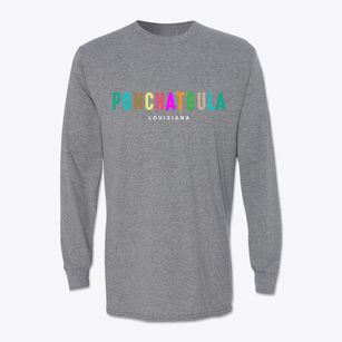 Ponchatoula Louisiana Color Pop Classic Long Sleeve T-Shirt