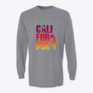  California Beach Sunset Classic Long Sleeve T-Shirt