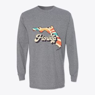  Florida Retro Art Classic Long Sleeve T-Shirt