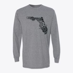  Florida Mandala Classic Long Sleeve T-Shirt
