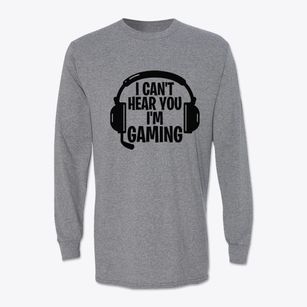  Cant Hear You Im Gaming Classic Long Sleeve T-Shirt