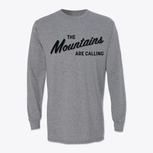   The Mountains Are Calling Classic Long Sleeve T-Shirt