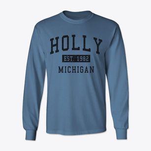 Holly Michigan Classic Established Classic Long Sleeve T-Shirt