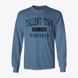Tallent Town Virginia Classic Established Classic Long Sleeve T-Shirt