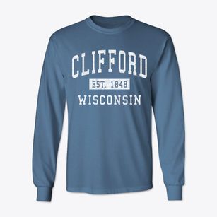 Clifford Wisconsin Classic Established Classic Long Sleeve T-Shirt