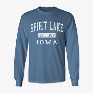 Spirit Lake Iowa Classic Established Classic Long Sleeve T-Shirt