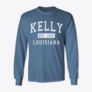 Kelly Louisiana Classic Established Classic Long Sleeve T-Shirt