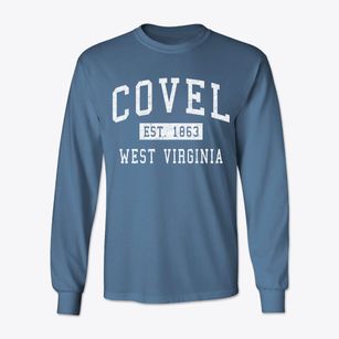 Covel West Virginia Classic Established Classic Long Sleeve T-Shirt