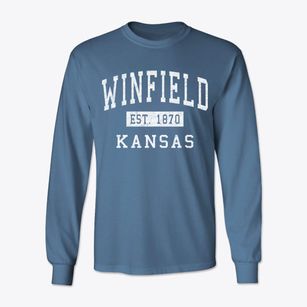 Winfield Kansas Classic Established Classic Long Sleeve T-Shirt