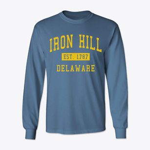 Iron Hill Delaware Classic Established Classic Long Sleeve T-Shirt