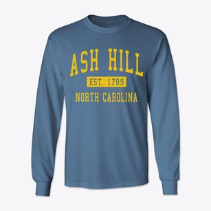 Ash Hill North Carolina Classic Established Classic Long Sleeve T-Shirt