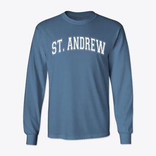 St Andrew Avellino Parish Varsity Arch Classic Long Sleeve T-Shirt