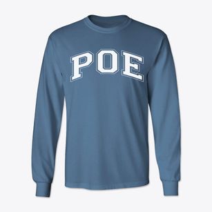 Poe Magnet Elementary School Varsity Arch Classic Long Sleeve T-Shirt