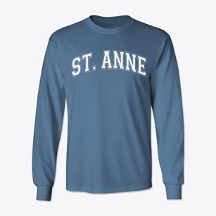 Saint Anne Elementary School Varsity Arch Classic Long Sleeve T-Shirt