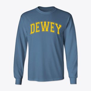 Dewey Elementary School Varsity Arch Classic Long Sleeve T-Shirt