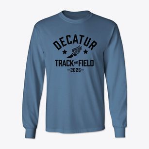 Decatur High School Track and Field Classic Long Sleeve T-Shirt