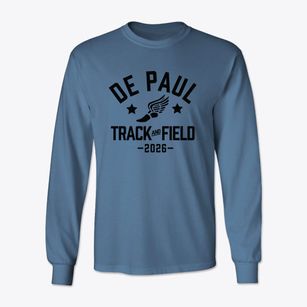 De Paul Catholic High School Track and Field Classic Long Sleeve T-Shirt
