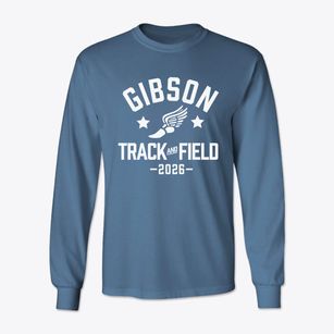 Gibson School Track and Field Classic Long Sleeve T-Shirt