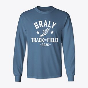 Braly Elementary School Track and Field Classic Long Sleeve T-Shirt