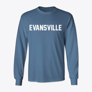 Evansville Wisconsin Classic Block Classic Long Sleeve T-Shirt