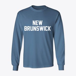 New Brunswick New Jersey Classic Block Classic Long Sleeve T-Shirt