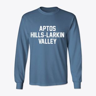 Aptos Hills-larkin Valley California Classic Block Classic Long Sleeve T-Shirt