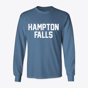 Hampton Falls New Hampshire Classic Block Classic Long Sleeve T-Shirt