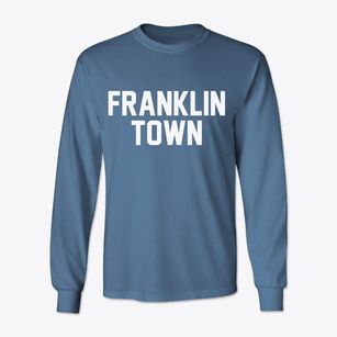 Franklin Town Massachusetts Classic Block Classic Long Sleeve T-Shirt