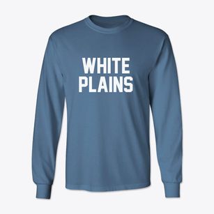 White Plains North Carolina Classic Block Classic Long Sleeve T-Shirt