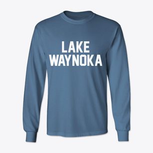 Lake Waynoka Ohio Classic Block Classic Long Sleeve T-Shirt
