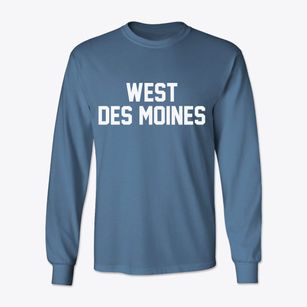 West Des Moines Iowa Classic Block Classic Long Sleeve T-Shirt