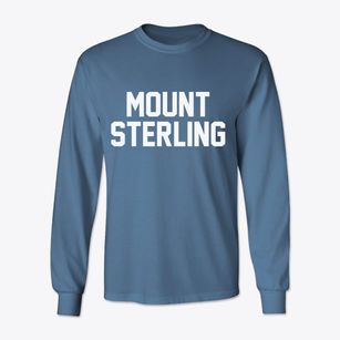 Mount Sterling Kentucky Classic Block Classic Long Sleeve T-Shirt